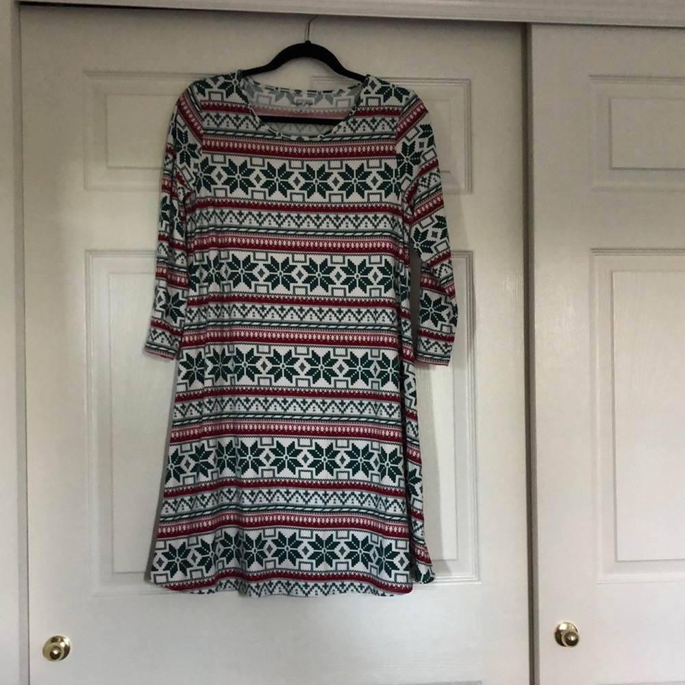 Ugly Sweater Dress Size Medium
